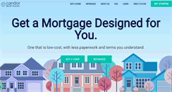 Desktop Screenshot of candormortgage.com